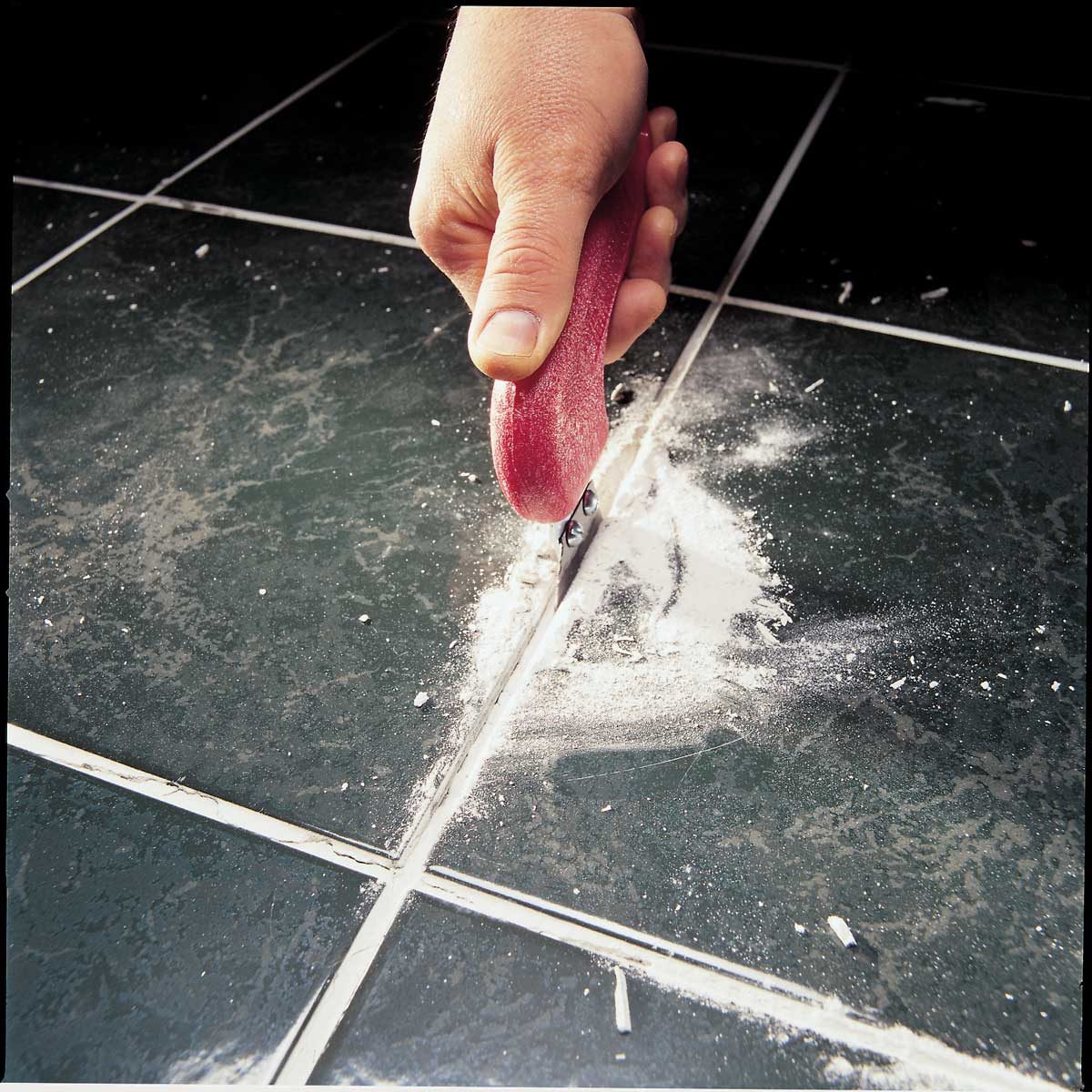 Removing grout