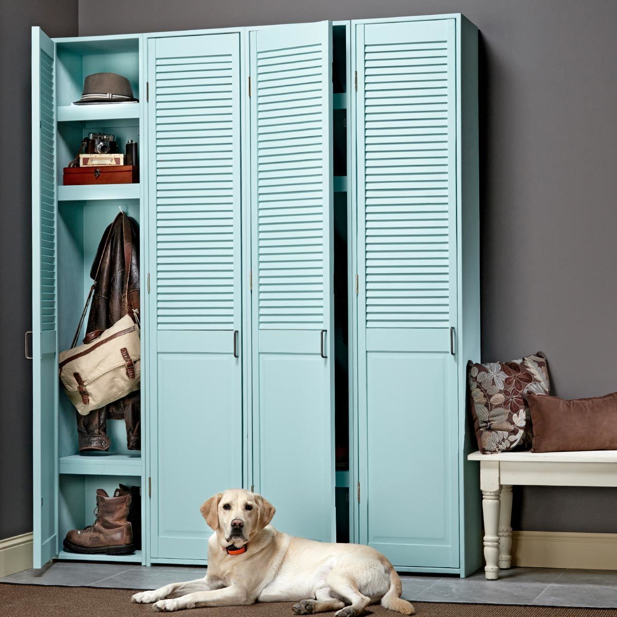 Build Mudroom Lockers