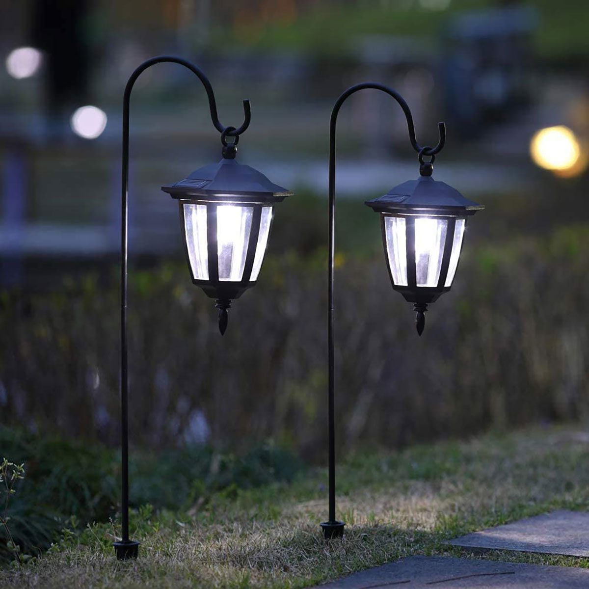 Hanging lanterns