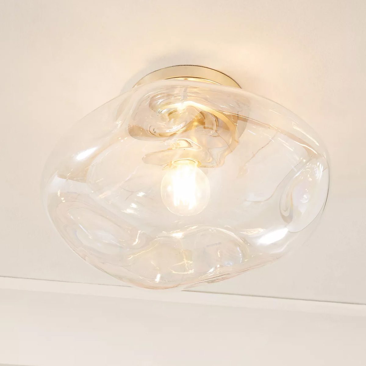 Mckenzie Iridescent Flush Mount Ecomm Anthropologie.com