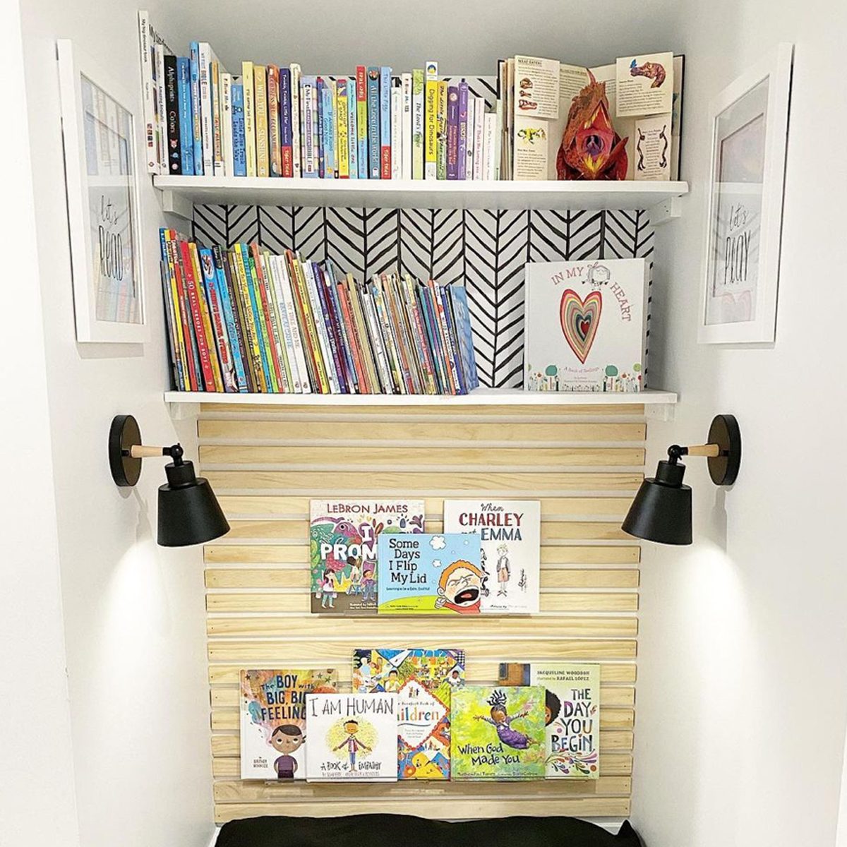 Kids Reading Nook Courtesy @our Urban Krustead Via Instagram