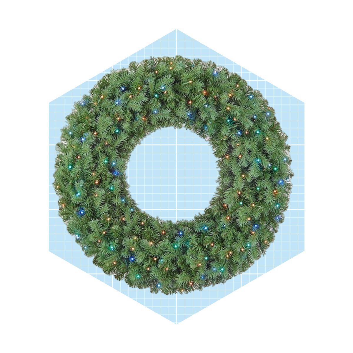 Waldorf Fir Pre Lit Led Wreath