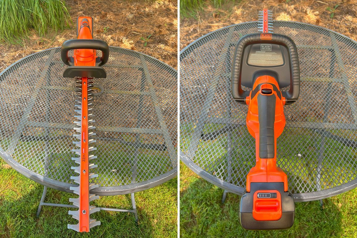 Black And Decker Hedge Trimmer Test